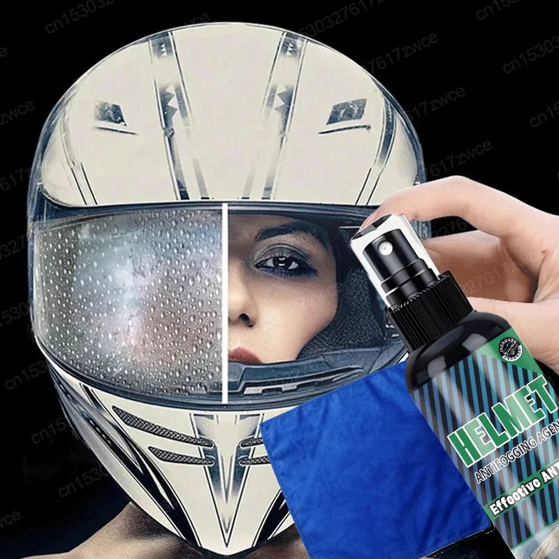[Anti-Fog | Nano]Durable Nano Coating: Motorcycle Helmet Anti-Fog,Enhanced Visibility,fits all Helmets &Cars,Glass Fog-Proof Kit