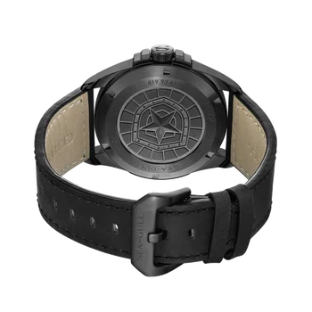 海鷗男士43毫米錶盤腕錶運動自動機械錶100米防水夜光軍錶官方原廠6107 8 最佳銷售 43毫米手錶 - №5