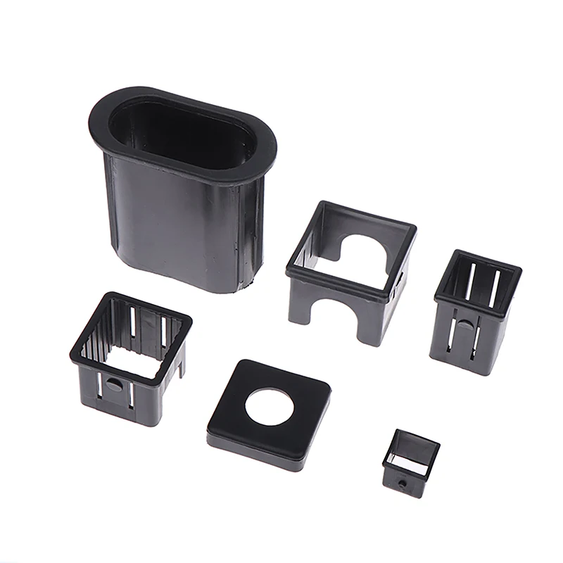 Square Tubing For Cover Tube Durable Chair Glide Insert Finishing Plugs Fitness Equipment Accessories Sliding Sleeve