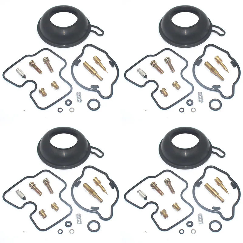 

4set Motorcycle carburetor repair kit for CB600F 1998-2006 CB600 CB 600 F Plunger diaphragm