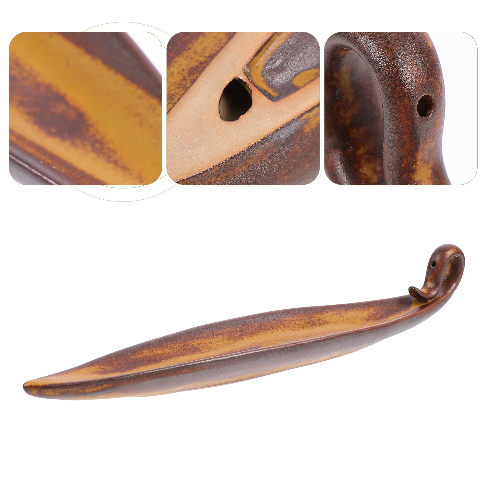 

1Pcs Ceramic Incense Burner Exquisite Detail Home Aromatherapy Holder Incense Accessory Meditation Bedroom Yoga Room