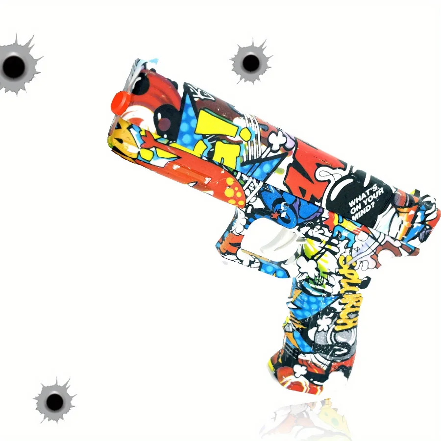 Ball Blaster Pistol Toys, Manual Blaster, NO Need Charge Outdoor Shooting Toy gun