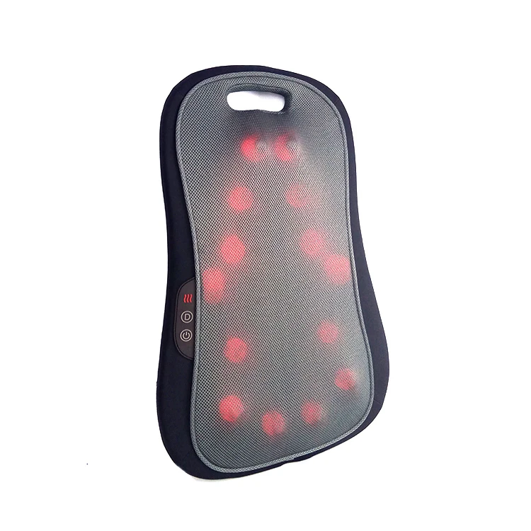 Full Back Massage Neck and Back Car Vibration S Rolling Massager Cushion with Thai Massage