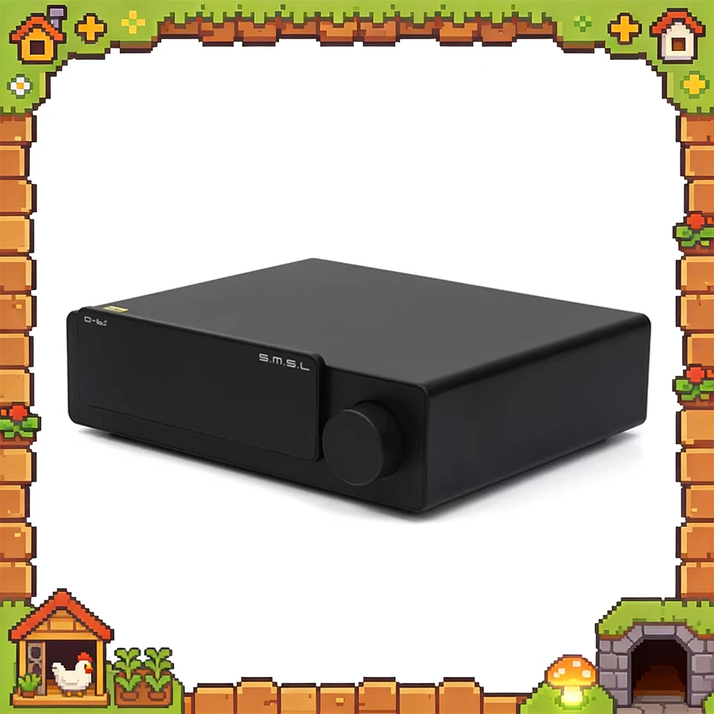 SMSL D6 S Wireless Bluetooth Audio Decoder Brand New ES9039Q2M Chip Decoder 4 High End Dual Operational Amplifiers OPA1612 Gifts