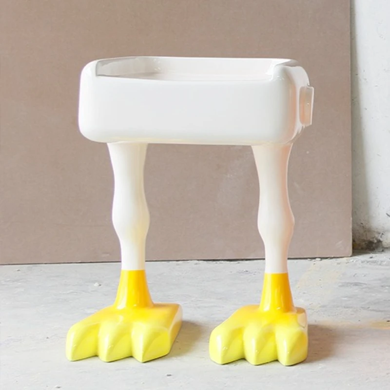 FRP animal limbs creative seat personalized wine bar counter household indoor and outdoor shopping mall durable seat