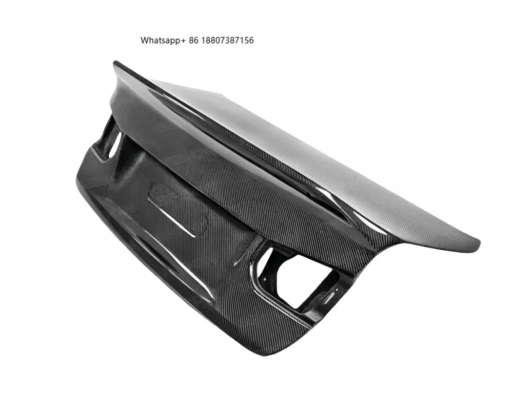

ForBMW M3 F80 / 3 Series F30 CSL Style Carbon Fiber Trunk Bumper Hood Body Kit Trunk Cover