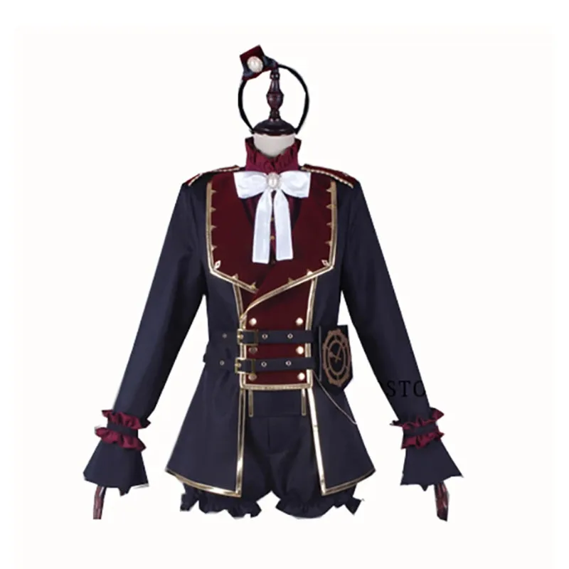 Anime! Ensemble Stars Valkyrie Nito Nazuna Theatre Fashion Elegant Uniform Cosplay Costume Halloween Role Play Suit Custom Made