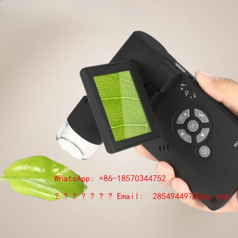 Portable 5 Million Pixel 3.0 Inch Display High Definition Handheld Electron Microscope Digital Magnifying Glass