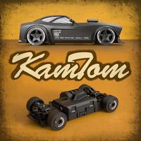 New Km3299 Kamtom 1:18 Small 4wd Drift Vehicle Full Scale Electric Remote Control Car Long Endurance Esp Gyroscope Toy Car