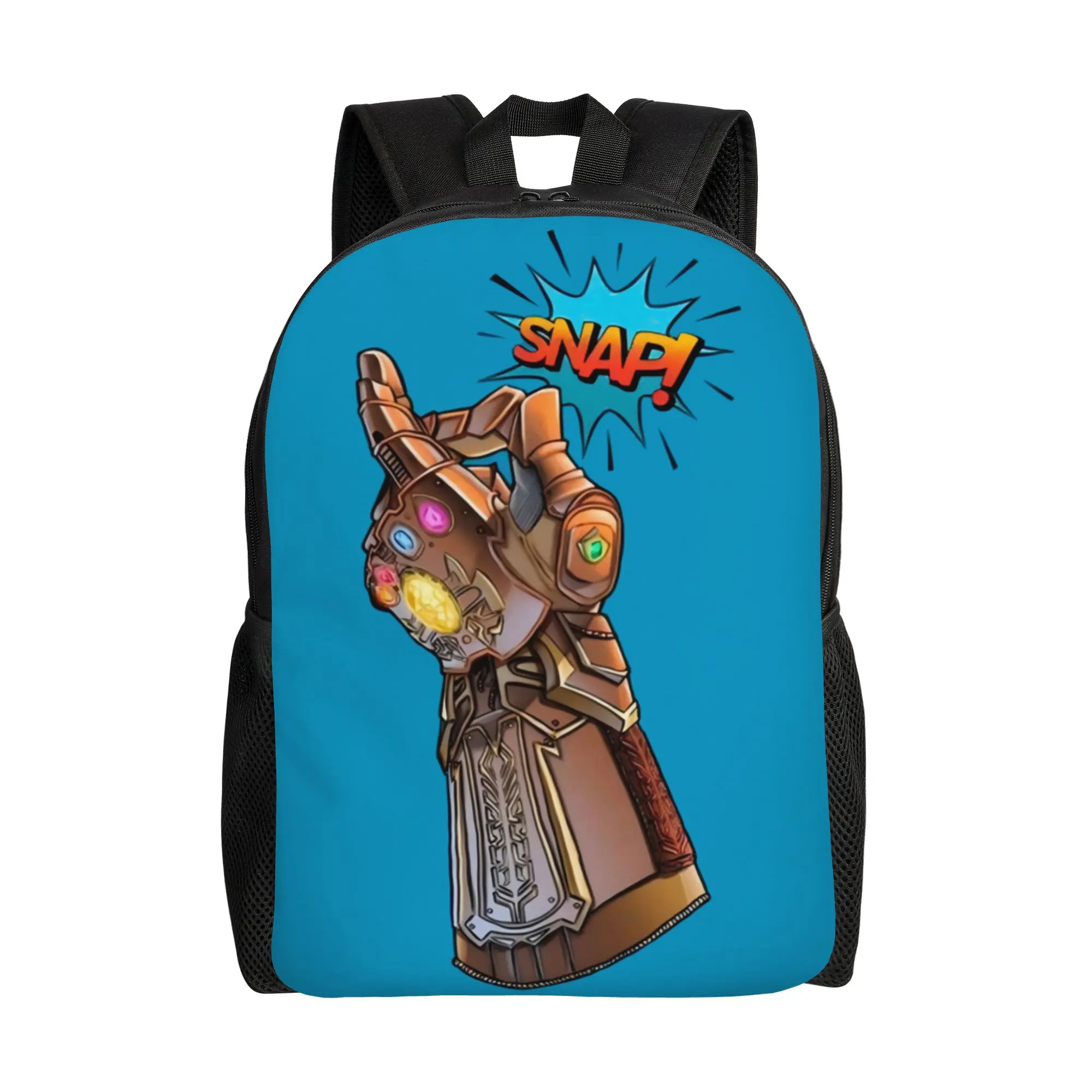

Back to school season Infinity Gauntlet Snap Rucksack Marvel Unisex Snack Storage Backpack