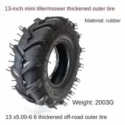 13 Inch4.10/3.50-6 13X5.00-6 4.10-6 Wheel Hub Tire Is Suitable for Electric Kart Racing Dune Buggy Mower and Sweeper