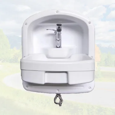 

Acrylic Material Folding RV Sink Light Weight Motorhome Folding Basin SY-Y001B RV Washing Folding Basin