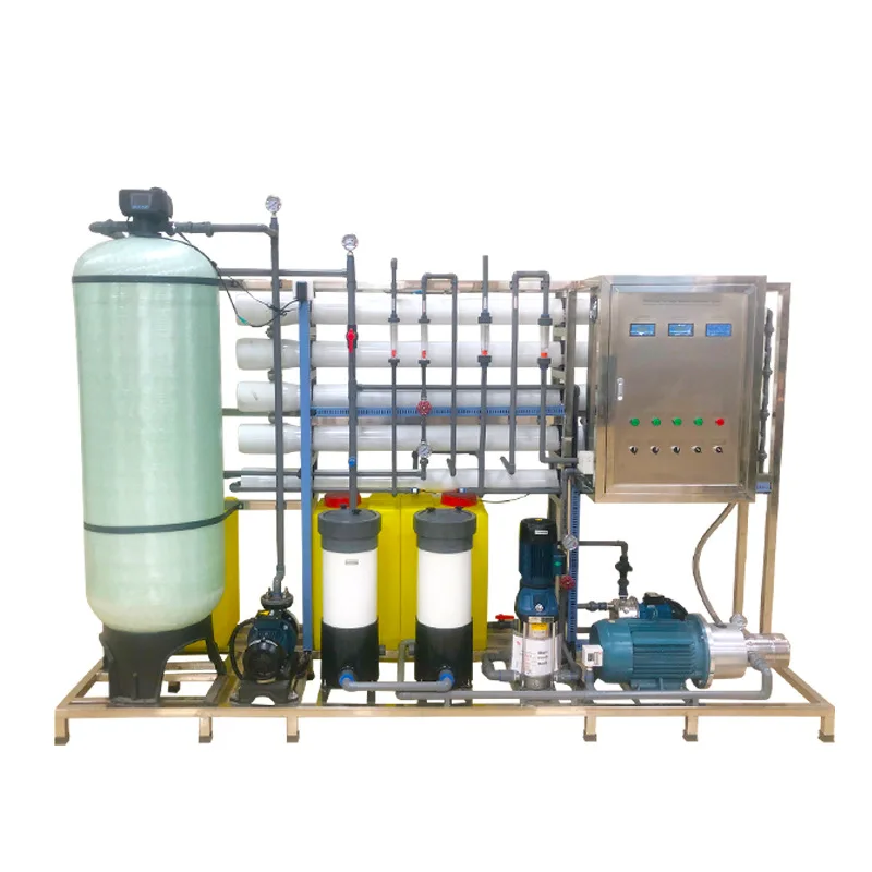 Seawater Desalination Treatment Equipment 1000L/H Reverse Osmosis Machine Water Filter Purifier System RO Water Purifier