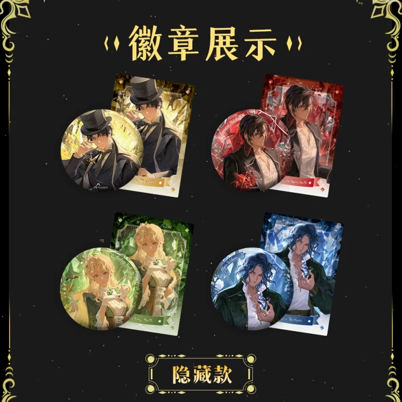 Nuovo prodotto vendita calda ufficiale autentico segreto maestro gemma distintivo serie collezione giocattoli decorativi accessori regali di compleanno