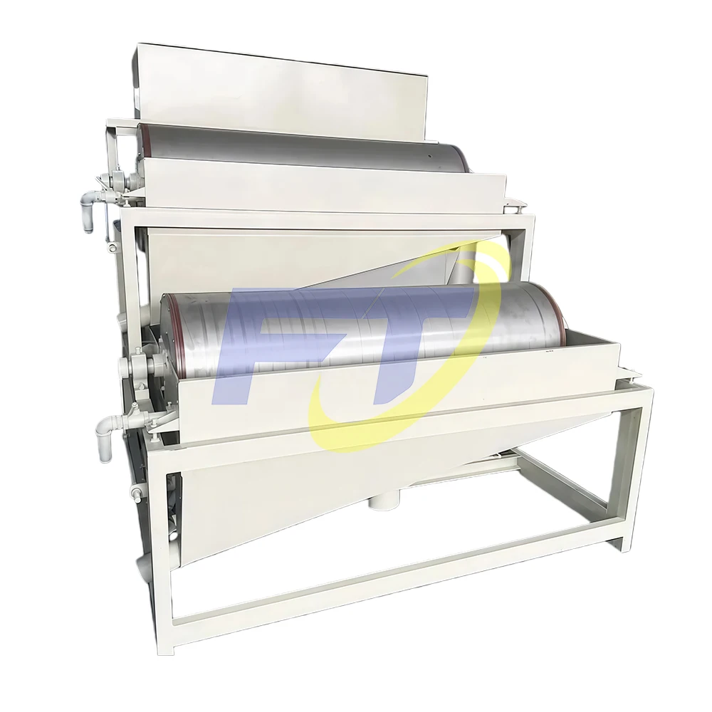 Wet Process Drum Type Magnetic Separator for Industrial Waste Iron Recovery