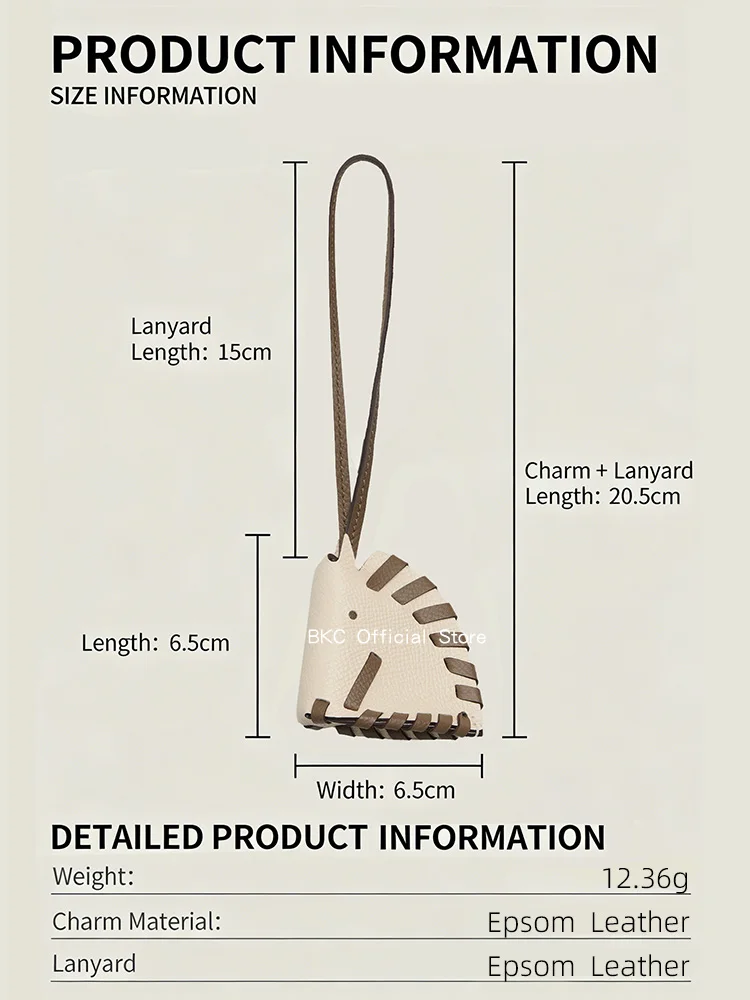 Cheval Tresse Handmade Horse Head Bag Charm, Intricate Braided Mane, Luxury Leather Bag Accessory for Birkin Kelly Plume