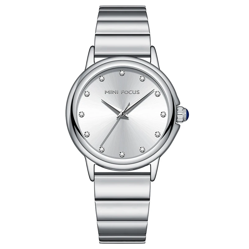 2025 MINI FOCUS MF0493L Women Luxury Quartz Watch Stainless Steel Strap Waterproof Elegant Ladies Wrist Watches