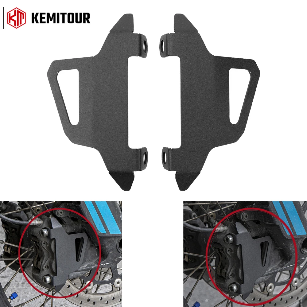 Motorrad-Vorderrad-Bremssattelschutz für CFMOTO 450MT 700MT 800MT – Scheibenschutzabdeckung, Steinschlagschutzhalterung, Metallzubehör