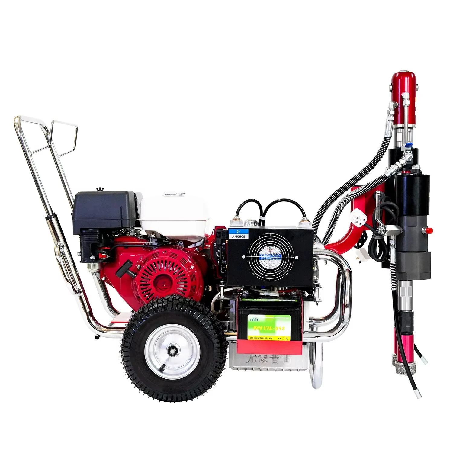 PT-G8-X Power Two-Component High-Viscosity Polyurethane Waterproof Spray Machine with Adjustable Ratio 1:1 to 10:1