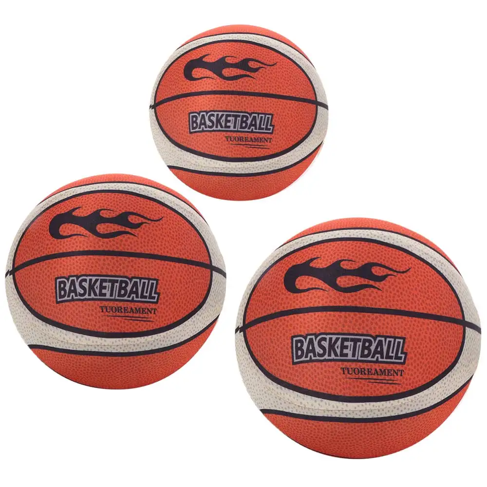 

18cm/21cm/24cm Silent Bouncing Basketball Low Decibel Removable Zippered Indoor Training Quiet Ball Soft Impact-Resistant