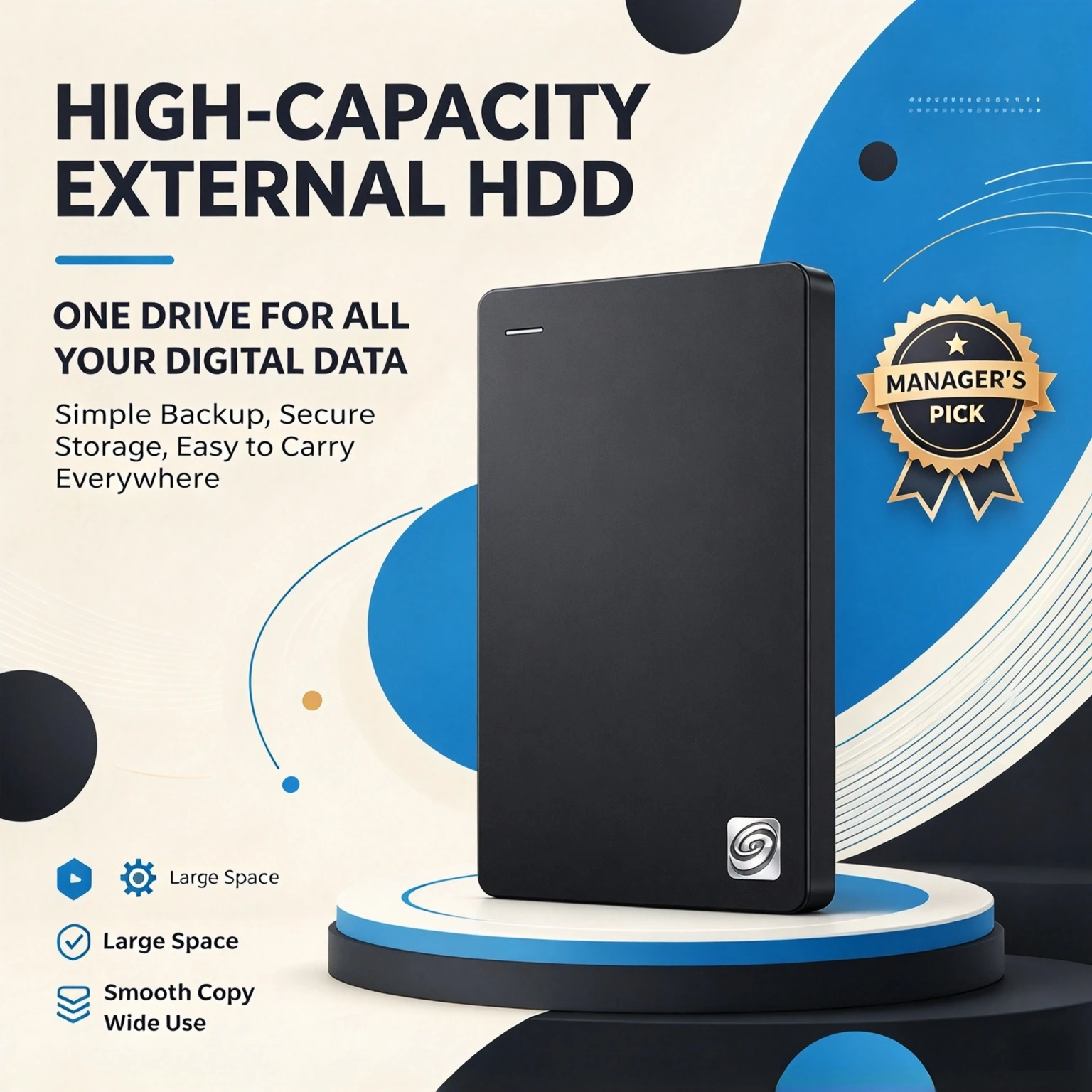 Mobile Portable SSD, 4TB/2TB/500GB/1TB, Encrypted Data Backup, PC, Laptop, Mac, Slim Design, Speed Unleashed. 