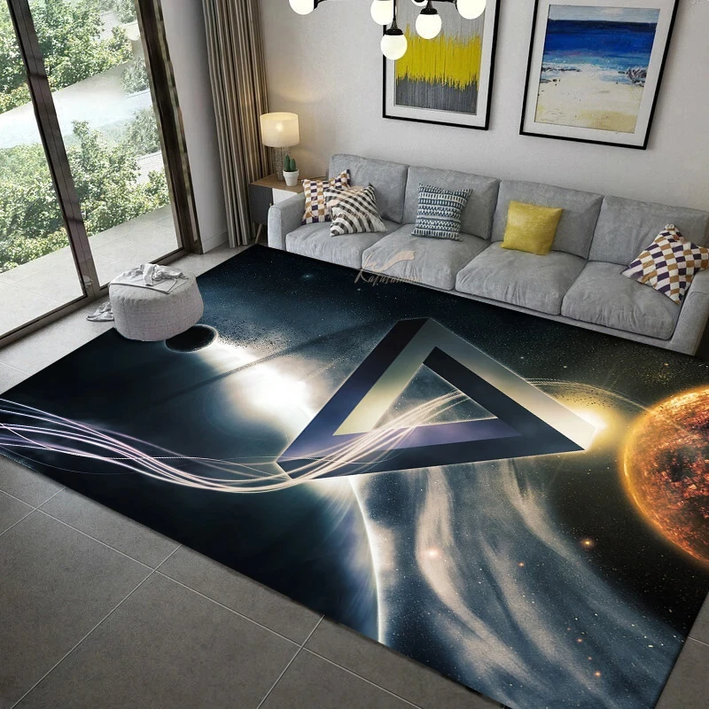 Geometric Pattern Carpet Kitchen MatEntrance Doormat Bedroom Large Area Decoration Rug Living Room Carpet Office Lounge Mat image 6