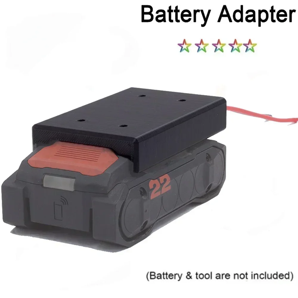 

Power Wheels DIY Adapter for HILTI 22V Nuron B22-55 Nuron B22-85 Lithium Battery Connector 14AWG(NO Battery )