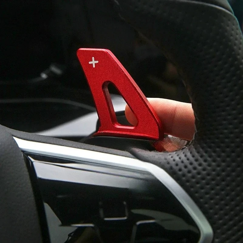 Aluminum Alloy Steering Wheel Shift Paddle Extension for VW TSI Golf7 Golf8 MK7 MK8 TSI POLO MK6 Touareg Tiguan Cc 2018 2019-23