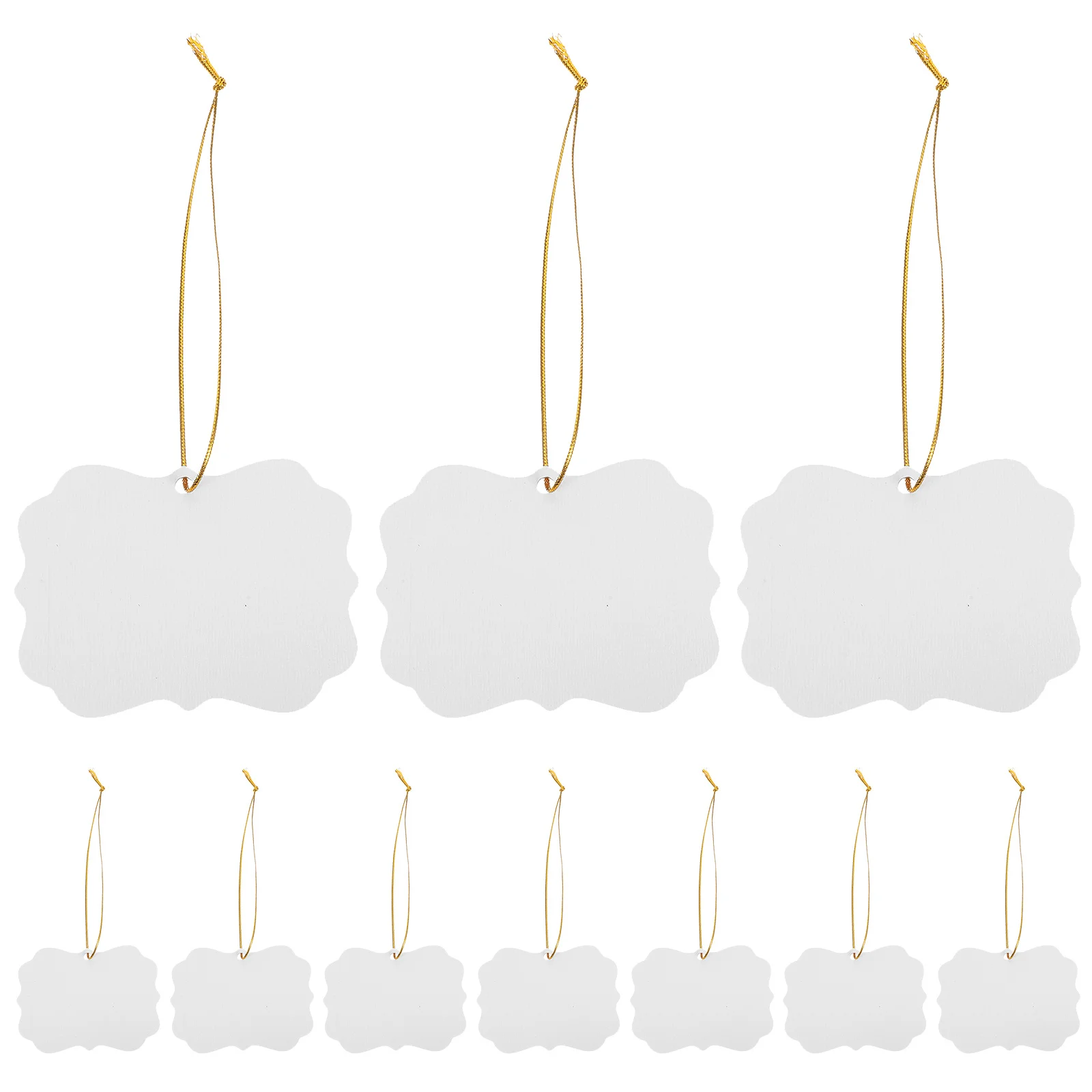 

10pcs Double-Sided Sublimation Pendants Blanks Diy Hanging Ornament Crafts For Home Office Holiday Decor Lightweight Wooden