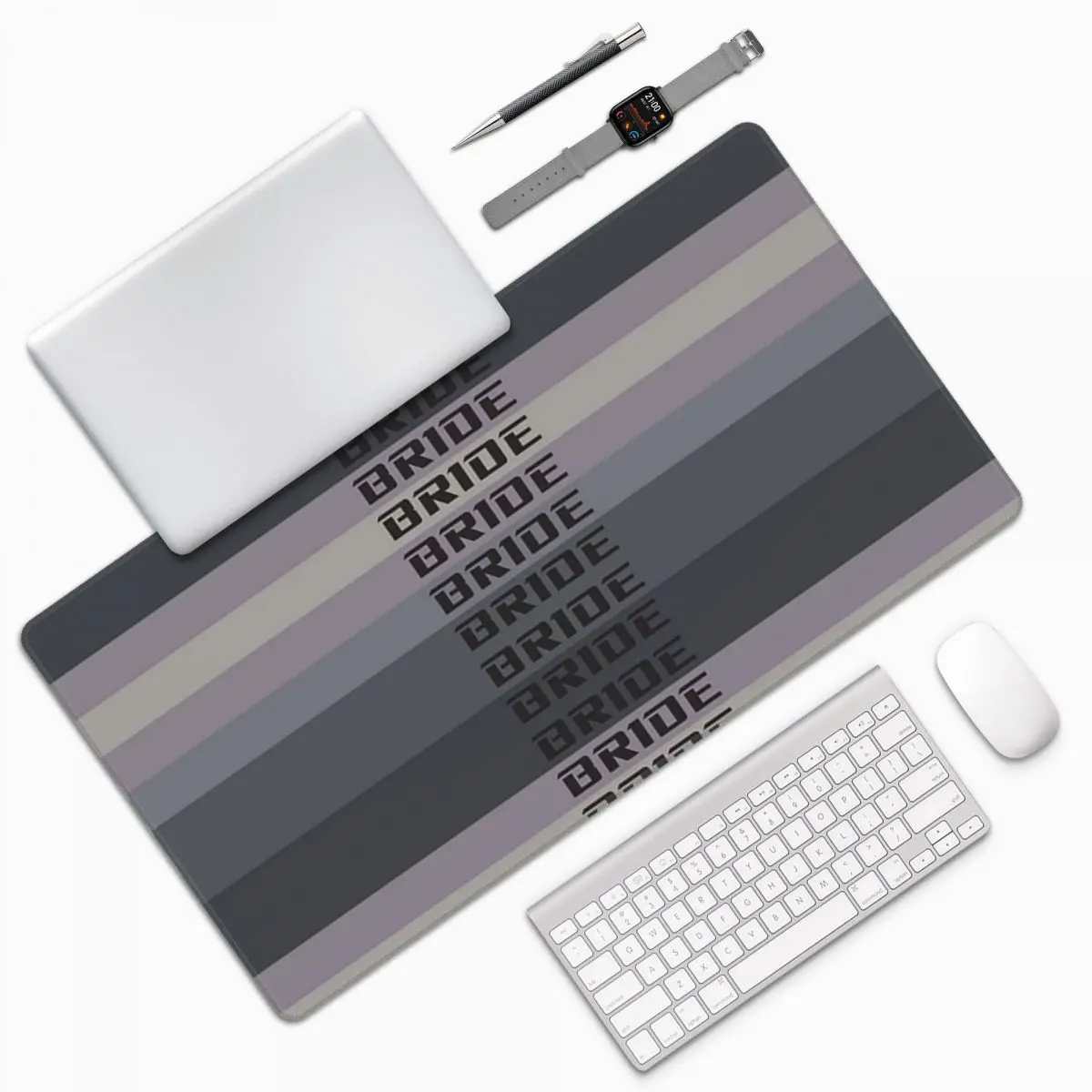 

Большой коврик для мыши Bride Jdm Material, коврик для клавиатуры и мыши, игровой коврик для ПК и ноутбука, настольный коврик, офисные аксессуары, коврики для стола