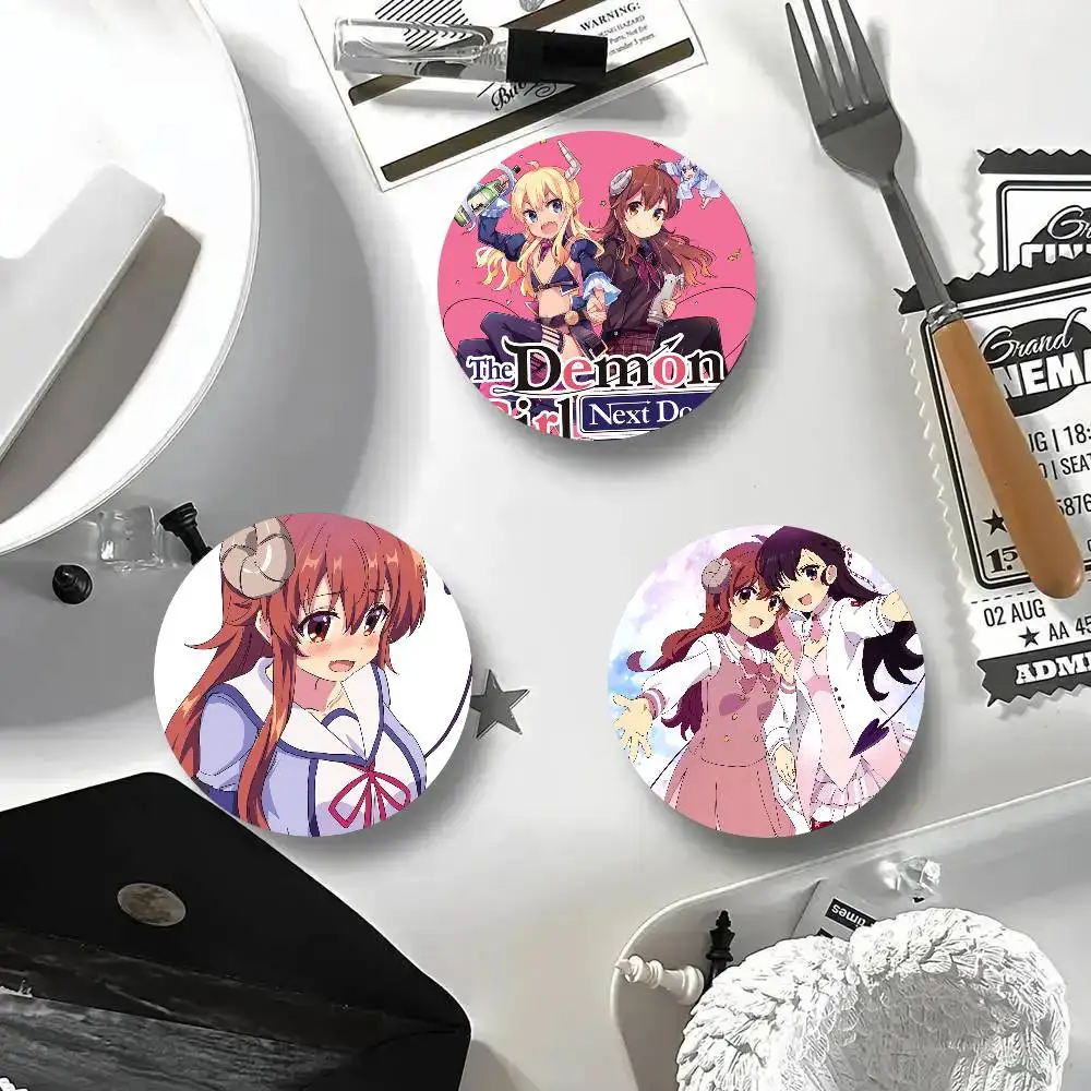The D-Demon Girl Next Door Anime Pins Brooch Cartoon Badge For Friend Backpack Clothes Collect Accessories Jewelry Gift
