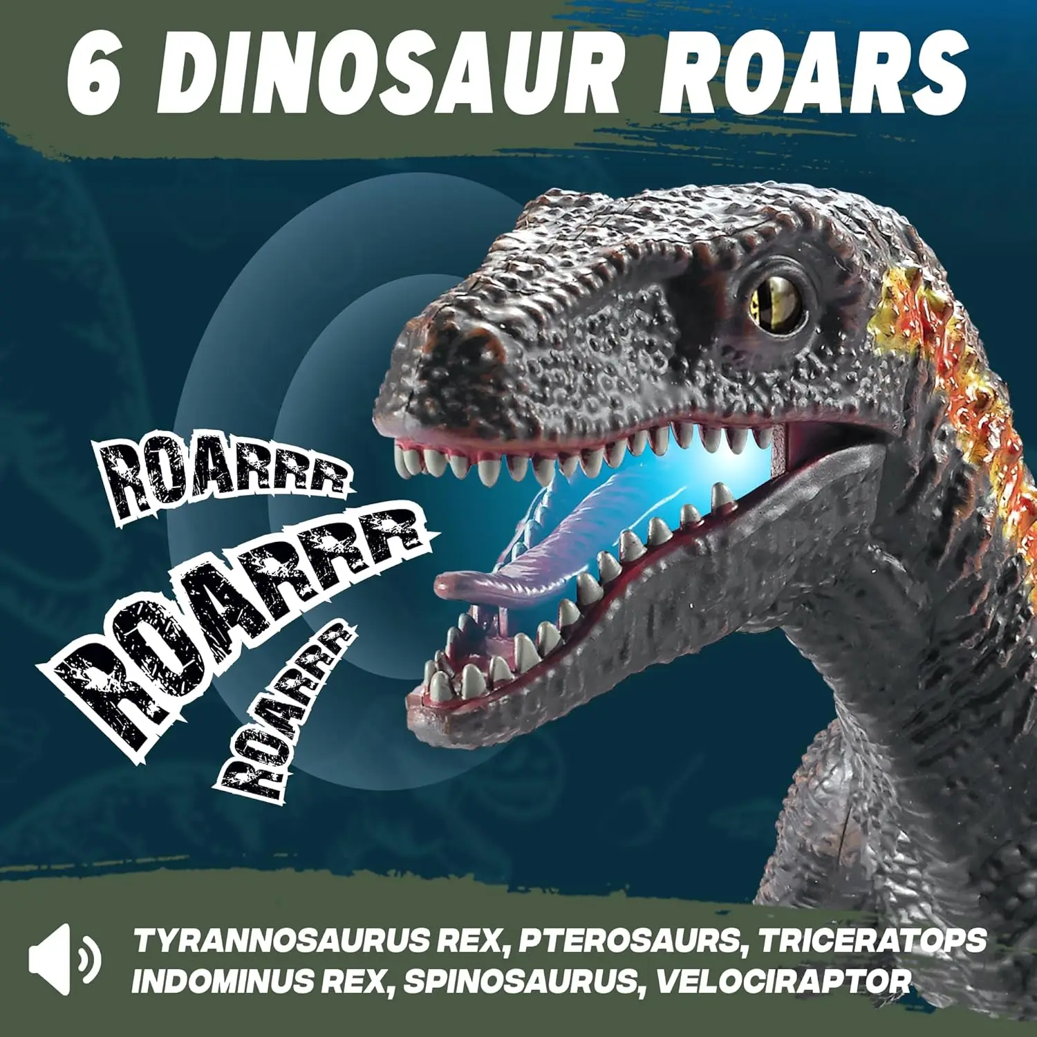 Remote Control Dinosaur Toys 2.4g RC walk Jurassic Dinosaur Simulation Velociraptor Toy With LED Light Roaring Kids Ideal GIfts