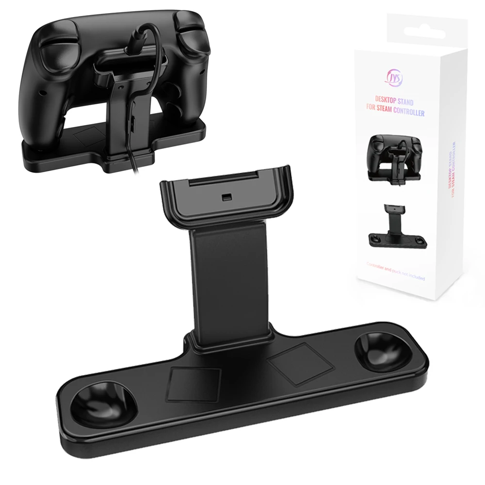 New Magnetic Charging Dock & Desktop Stand for Steam Controller Anti-Slip Anti-Tip Gamepad Holder Bracket Accessories