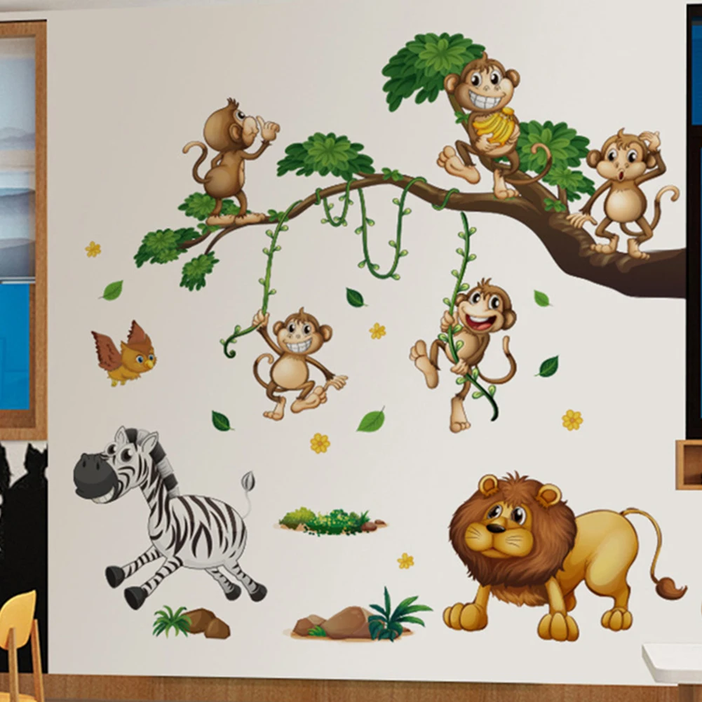 Boy Bedroom Decor As Shown In The Picture for kid Room Wall Decor Stimulate Creativity Wall Stickers Playful Design