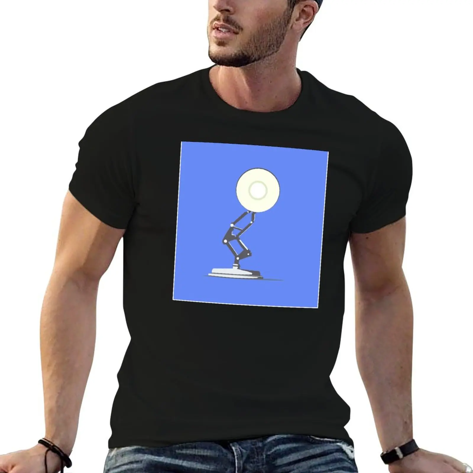 Vintage Lamp T-Shirt shirts graphic tee clothes compression shirt men