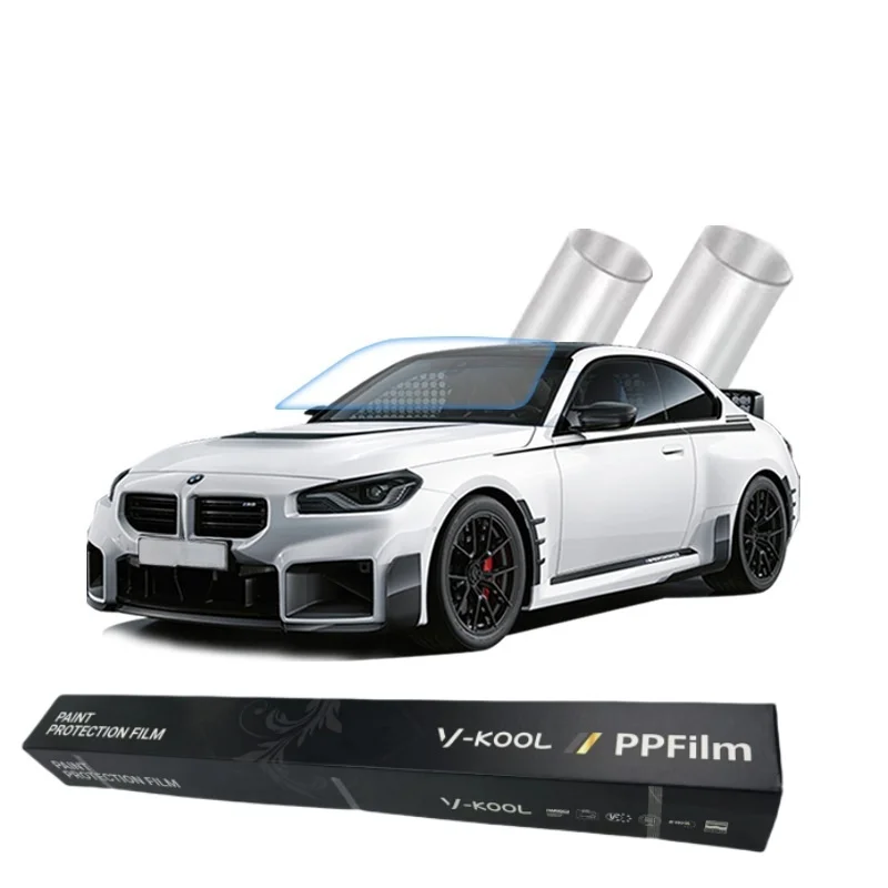 

Ultra Shield TPU Glass Shield Anti-Scratch Self-Healing Clear Gloss Car Windshield Protection Film UV Proof Color Changing