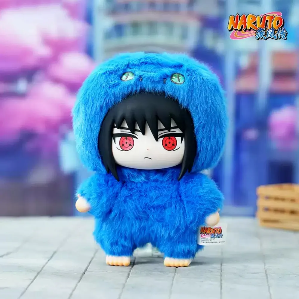 NARUTO boîte aveugle Naruto Shippuden série de fête Naruto Sakura Sasuke Kakashi Anime Figure porte-clés poupée jouet cadeau