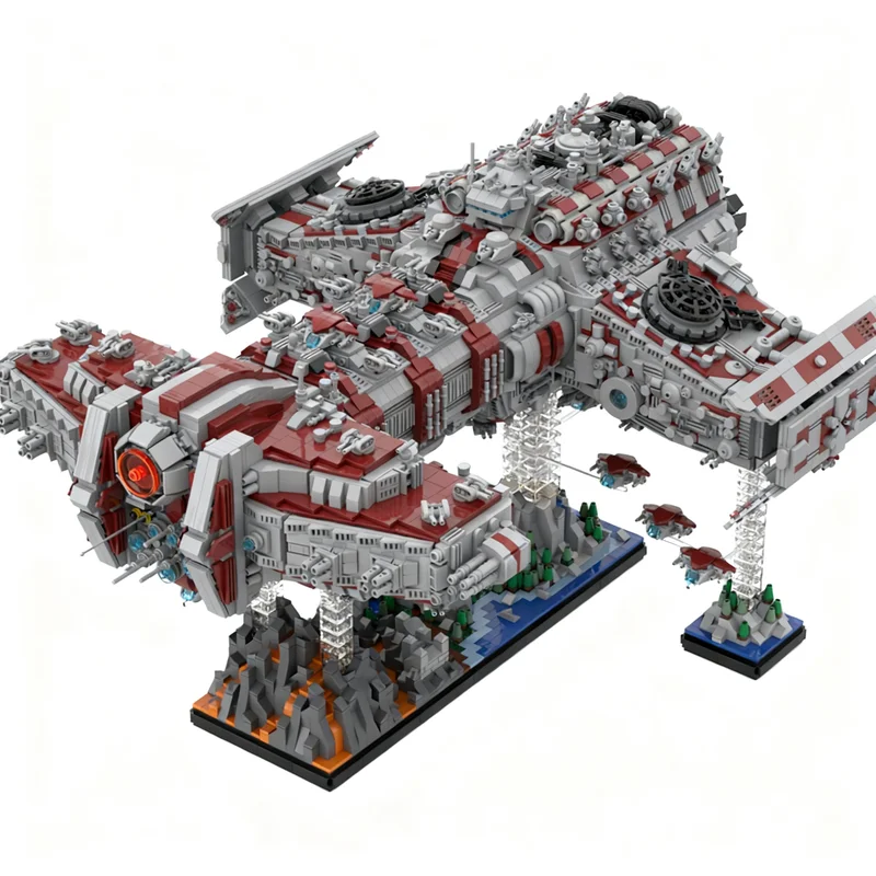 

11262PCS MOC Space Battle Battlecruiser Starcraft Inspired Model DIY Creative Ideas Child Toy Assembly Puzzle Birthday Gift Kids