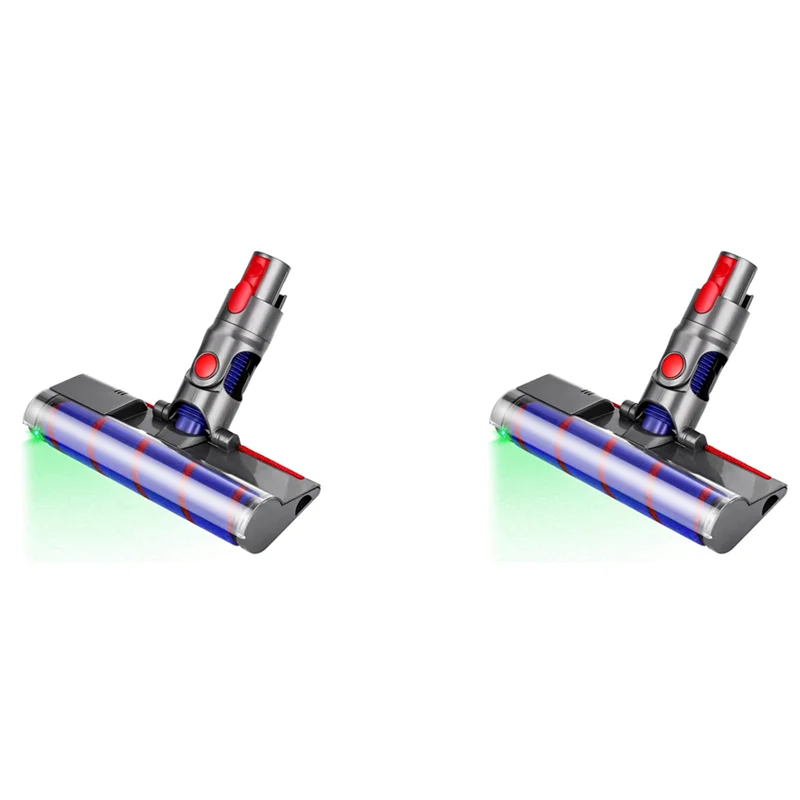 

Щетка UNCL 2X для пылесоса Dyson V10 V8 V7 V11 V15, турбощетка с прямым приводом и быстросъемным механизмом для чистки ковров
