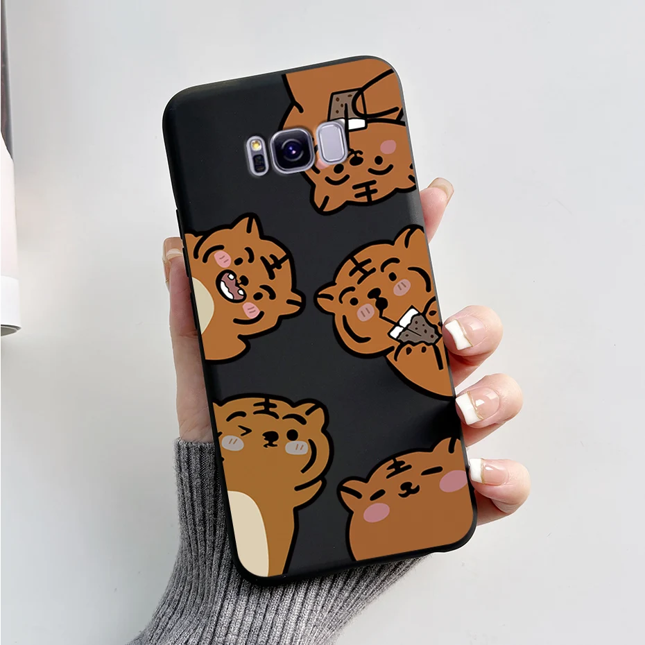 Case For Samsung S8 Plus S8+ Coque Galaxy S8 TPU Soft Silicone Funda Phone Case For Samsung Galaxy S 8 S8 Plus Cover Capa Bumper