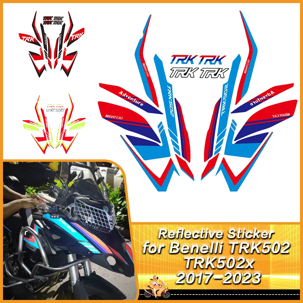 Motorcycle stickers modified vehicle decoration protection Appearance stickers set for Benelli TRK502 TRK 502X trk 502 2017-2022