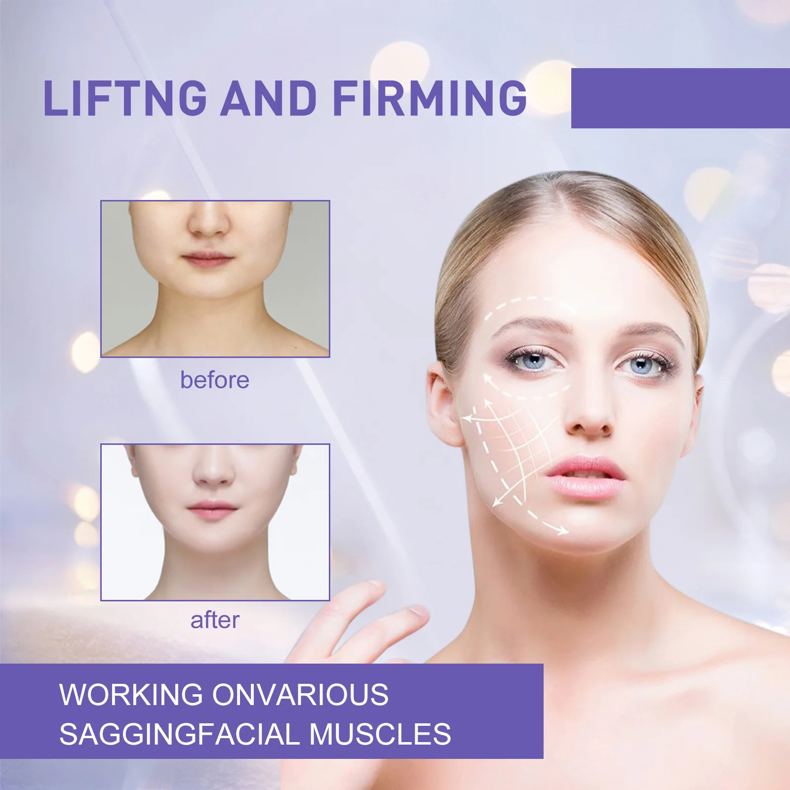 Jaysuking-estiramiento facial en forma de V, elimina líneas finas y tensa la piel, semillas de melón en forma de V, gran oferta