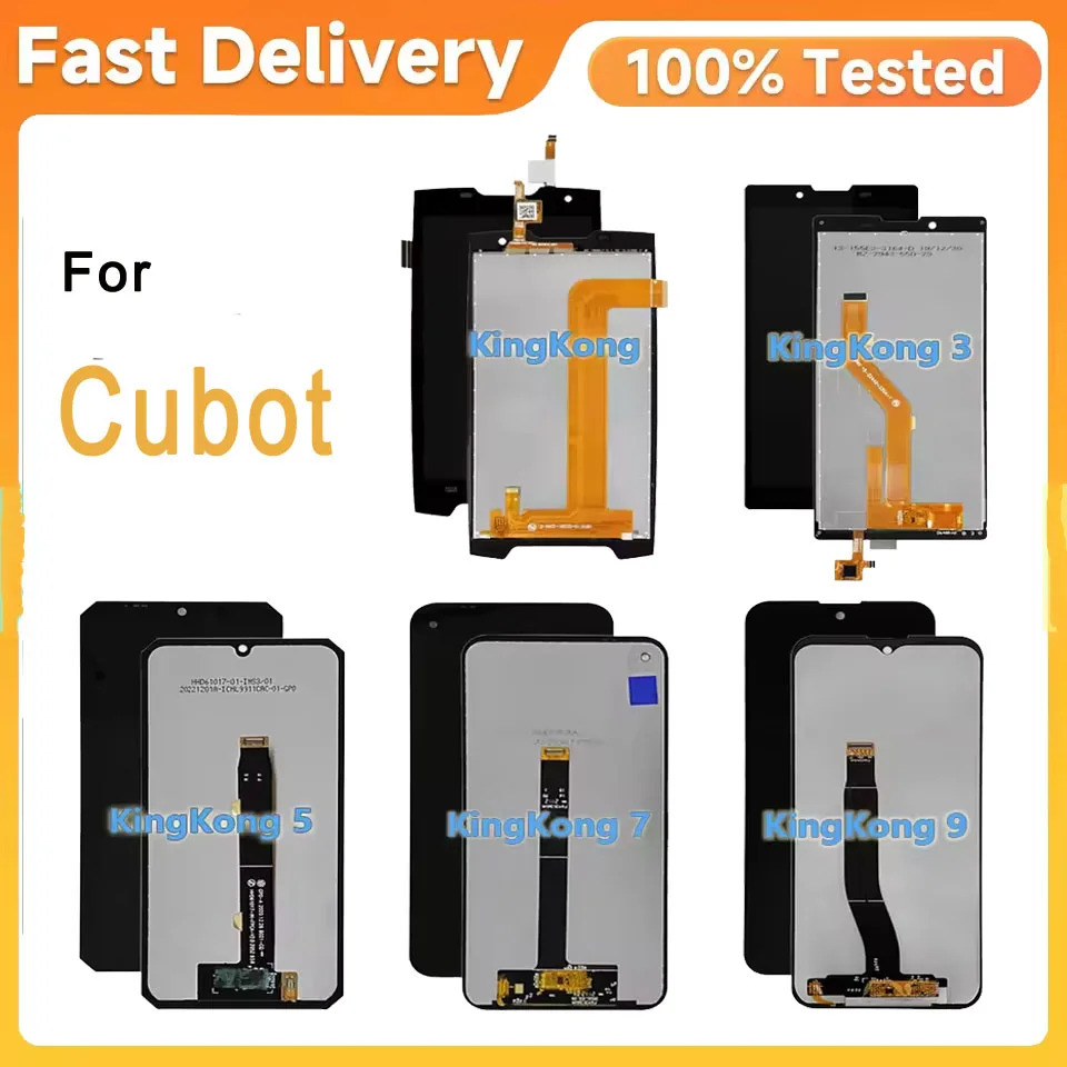 큐보트 킹콩 5 프로용 오리지널 LCD 디스플레이, 큐보트 킹콩 6 7 LCD, 킹콩 9, 킹콩 8 AX, 킹콩 파워 스타 2, 에이스 2 3용