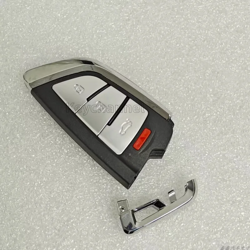 keychannel1pcs 3 Buttons Car Key Shell Keyless Remote Shell Cover Xhorse XSKF20EN XSKF21EN Smart Remote Fob Replace Shell Case