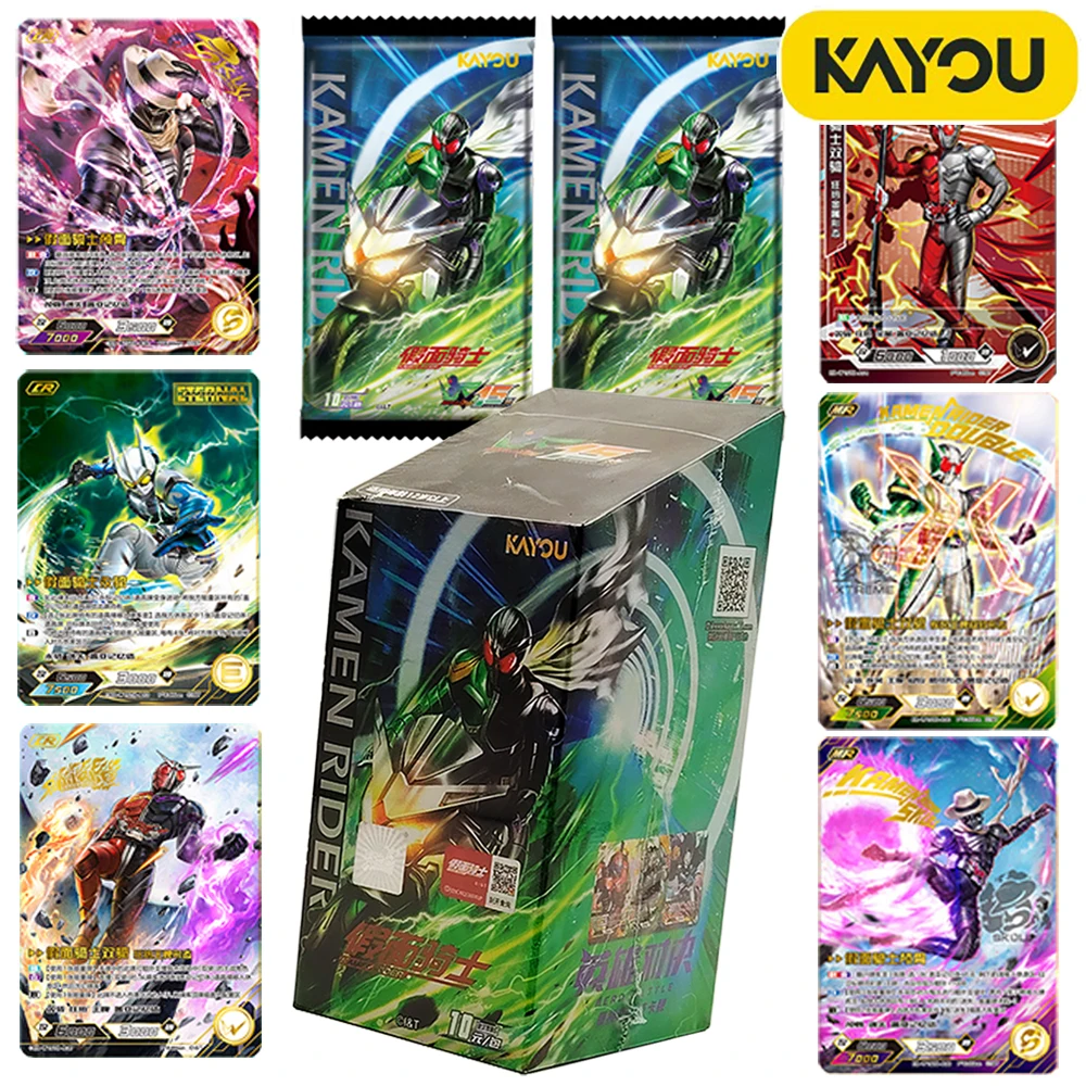 

Original KAYOU Kamen Rider Collection Card Japanese Child's Anime Regular Edition Creative Character Card Christmas Family Gift