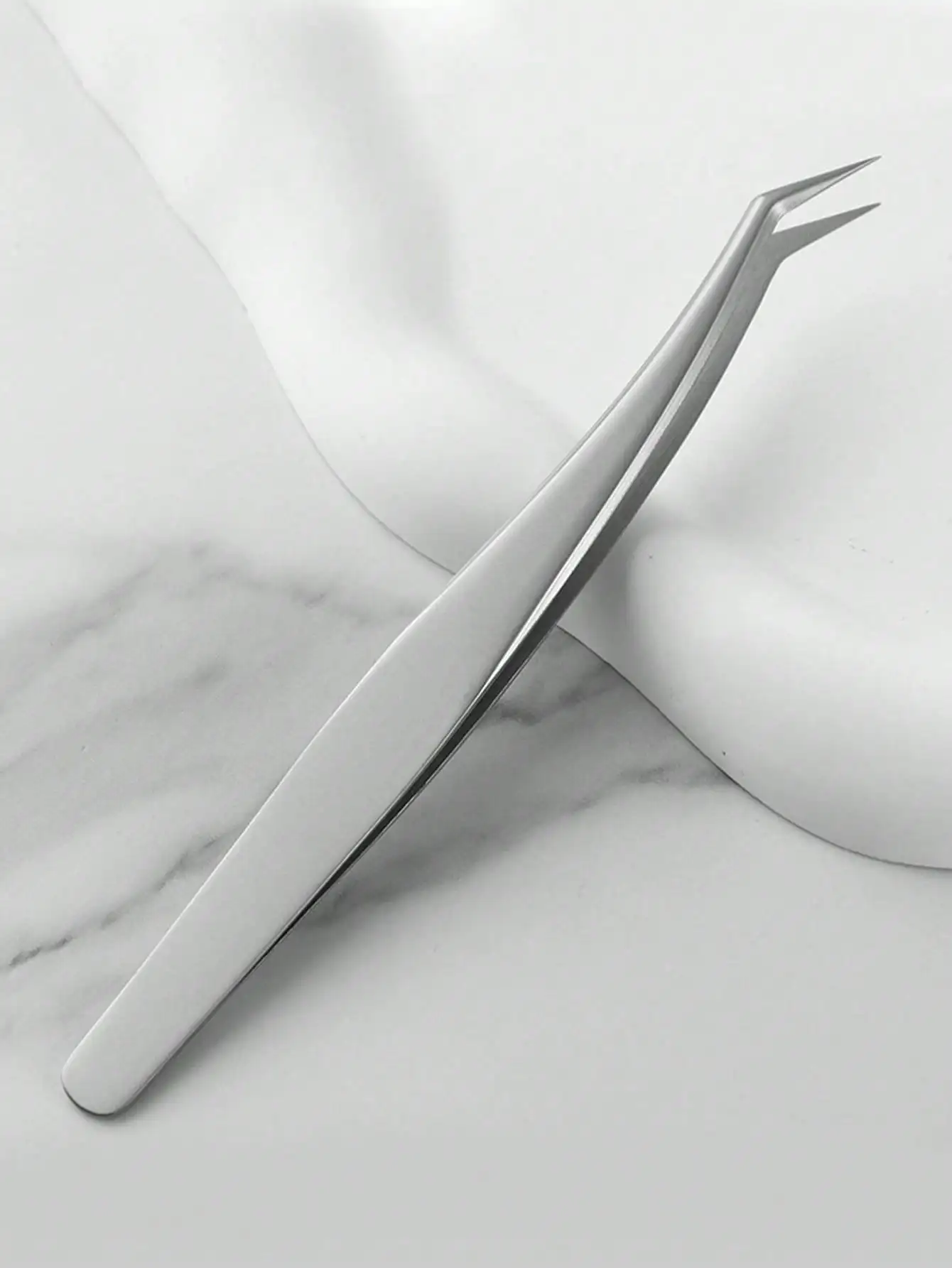 Set di 2 pinzette per extension ciglia e clip per ciglia finte