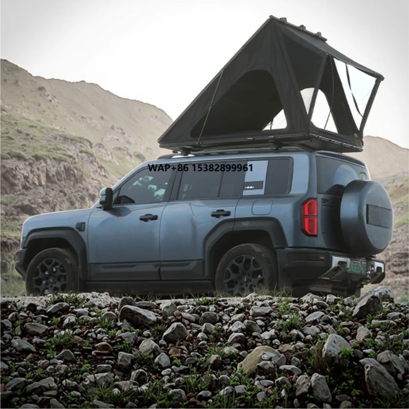 

Водонепроницаемый ультратонкий багажник-палатка на крышу автомобиля из алюминиевого сплава, 8 см, с боковым откидным механизмом, легкая установка, без повреждений, нагрузка до 47 кг