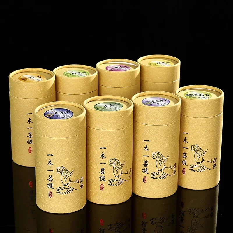 

Incense Coil for Indoor Aromatherapy, Sandalwood Lavender, Jasmine, Household Smell Burning, Buddha Smell, 96Pcs Box