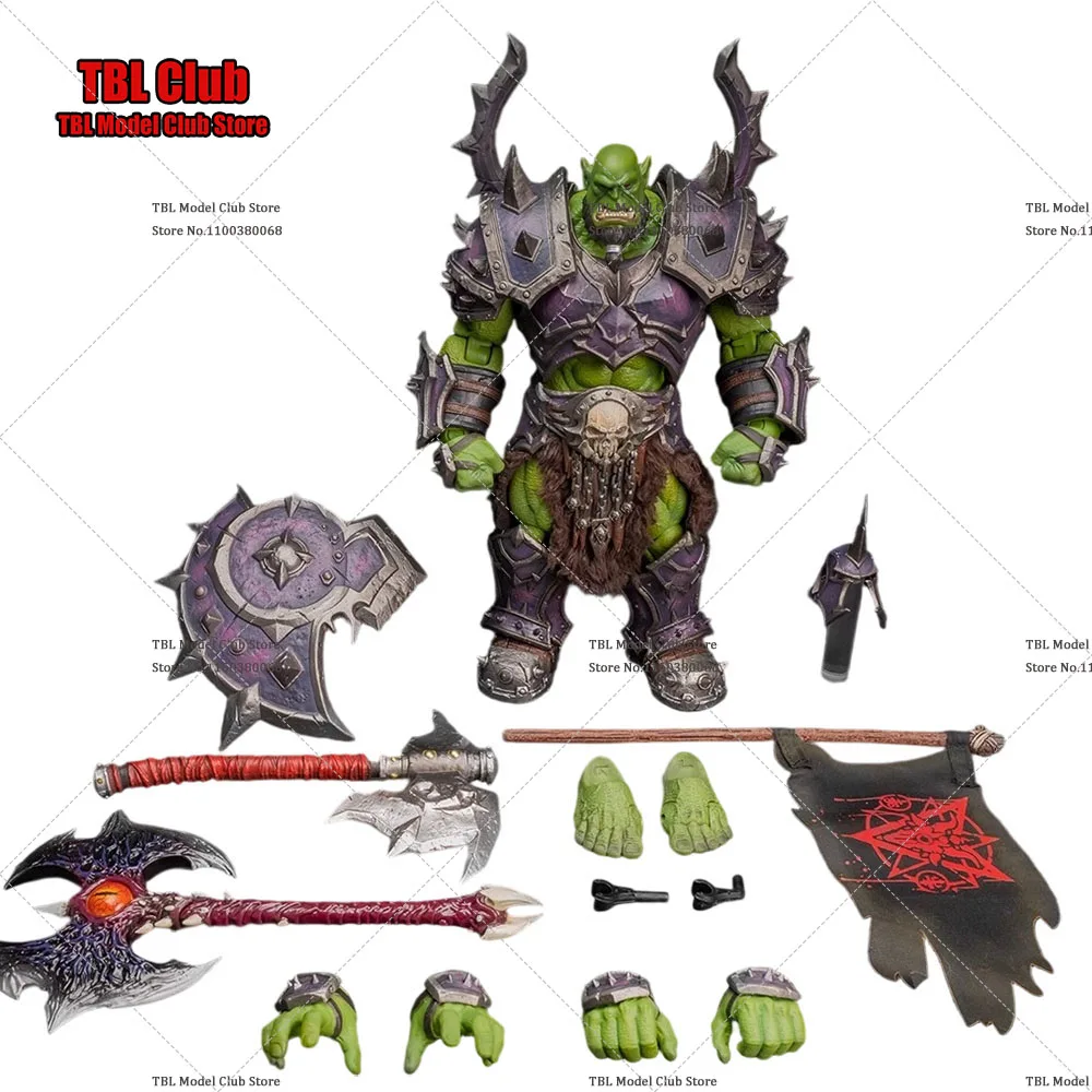 

In Stock Metytoyz 2024WF 1/10 Scale Collectible Green Commander Orc Warrior Movable Monster 20cm Action Figure