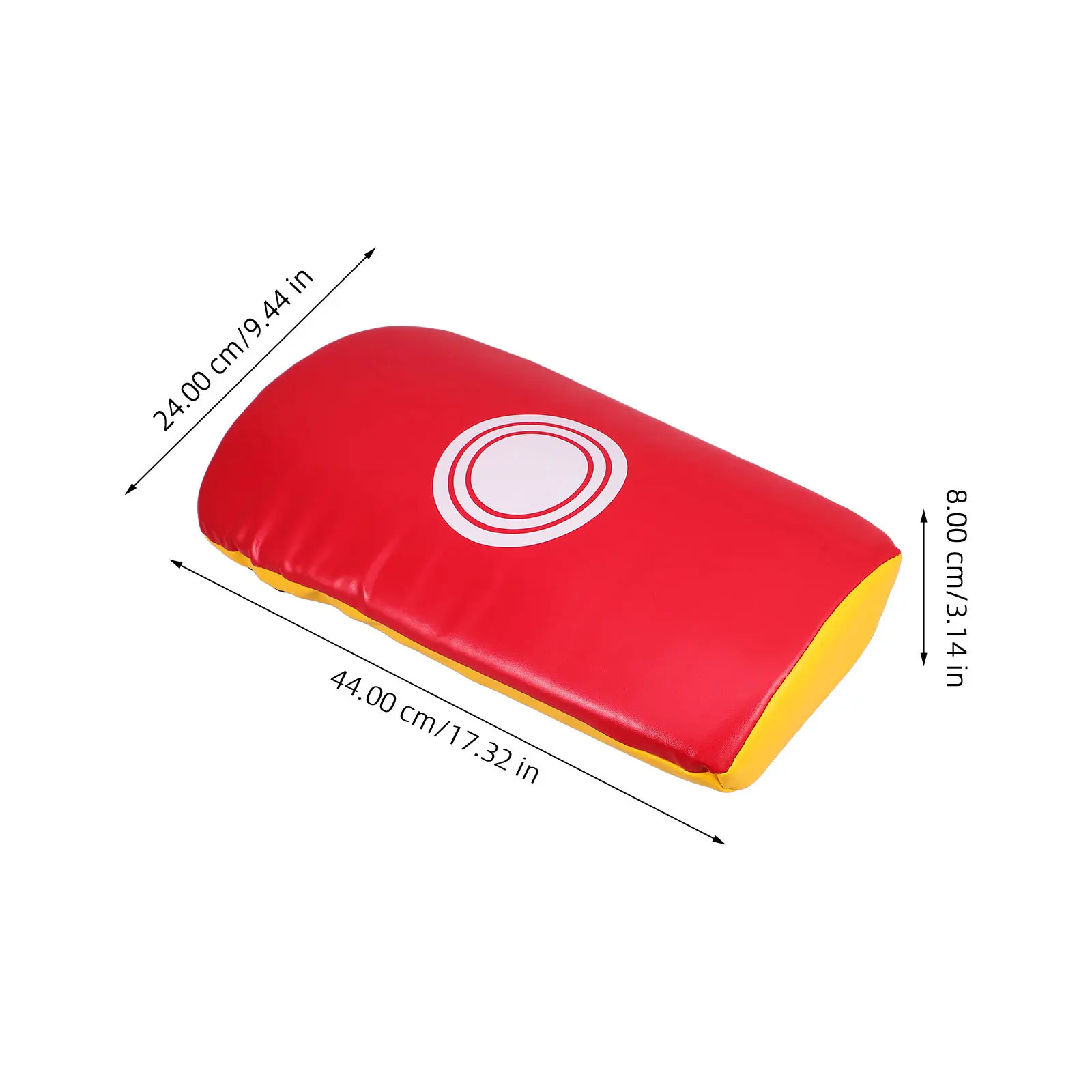 

Boxing Karate Pad Equipment Pads Kicking Thicken Red Pu Shield for Adults
